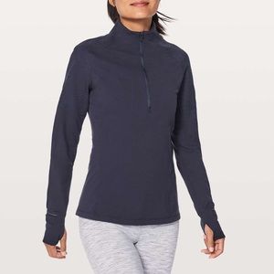 Lululemon Toasty Tech 1/2 Zip Midnight Navy